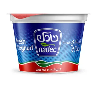 نادك زبادي طازج قليل الدسم 170 جم