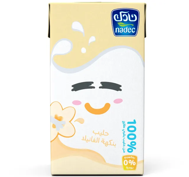 Nadec Vanilla UHT Flavoured Milk 125 ml