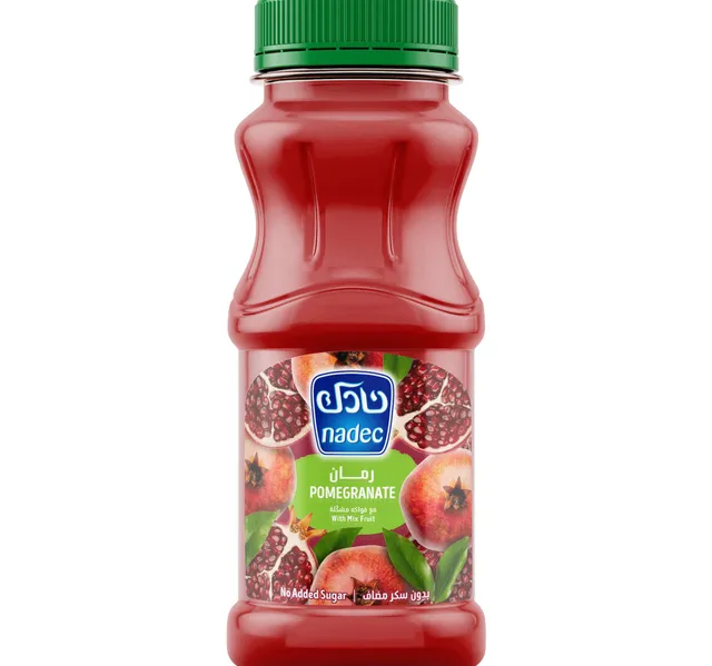 نادك عصير رمان مع فواكه مختلطة بدون سكر مضاف 180 Ml
