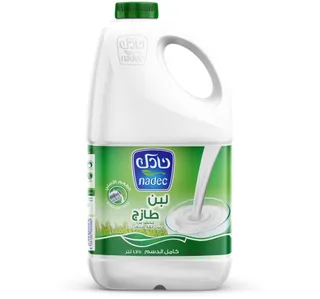 نادك لبن طازج كامل الدسم 1.75 لتر