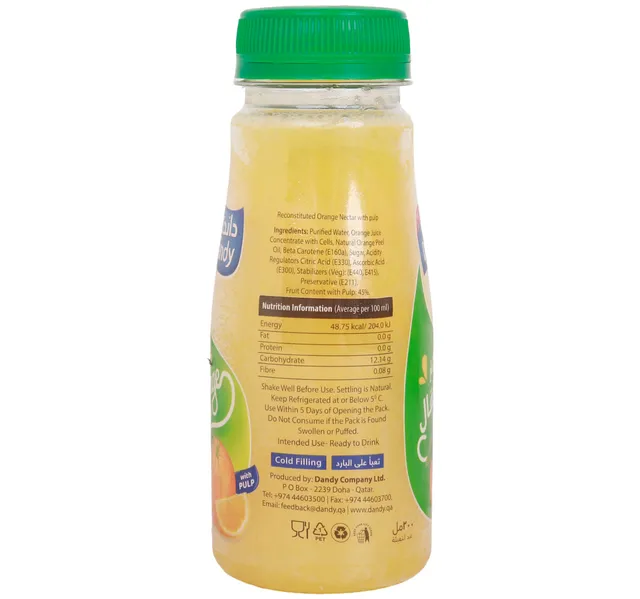 Dandy Orange Nectar 200 Ml