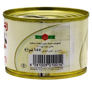 التاج قشطة معقمة أصلية، 155 جم