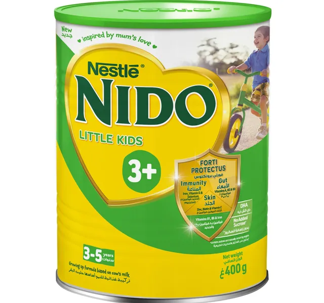 Nestle Nido Little Kids 3+ Growing Up Formula For 3-5 Years 2 x 400 g