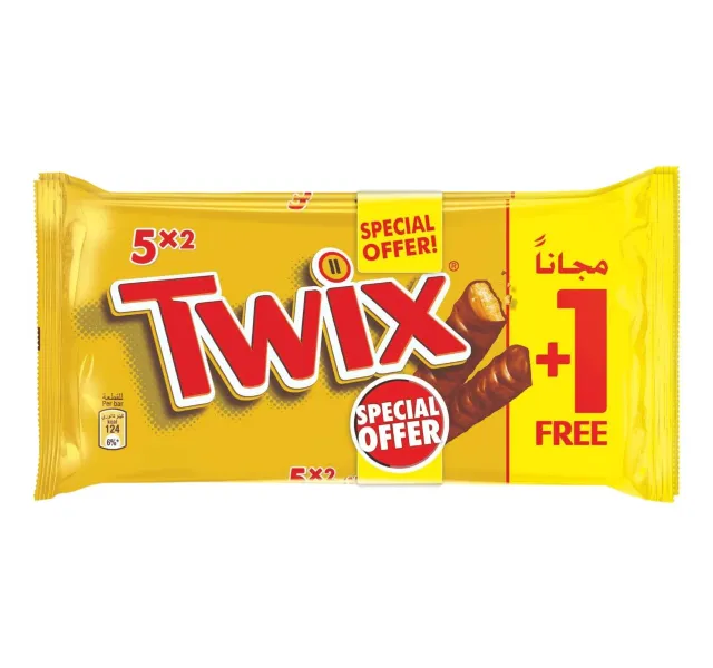 Twix Twin Chocolate Bar Value Pack 5 X 50 G 2 Pkt