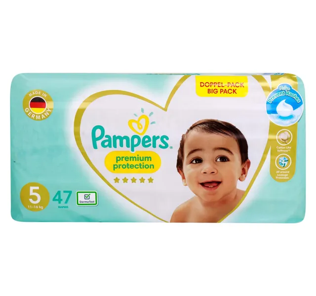 Pampers Premium Protection Diaper Size 5 (11-16 kg) 47 pcs