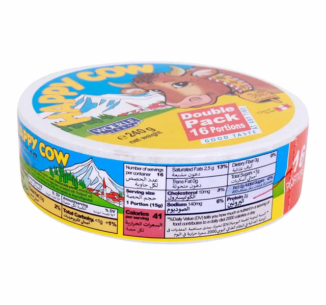 Happy Cow 16 Portions Regular Cheese 240 g