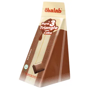 Obalab Pure 3 Triangle Chocolate Cake 100 G