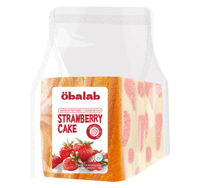 Obalab Strawberry Cake 120 G