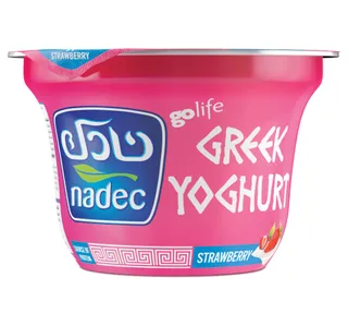 Nadec Strawberry Greek Yoghurt 160 G