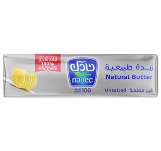 نادك زبدة طبيعية غير مملحة 100 جم