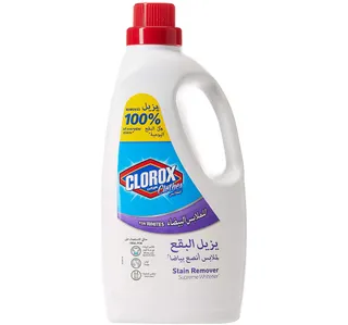 Clorox Liquid Stain Remover Color Booster For White Clothes 1.8 Litres + 500 ml