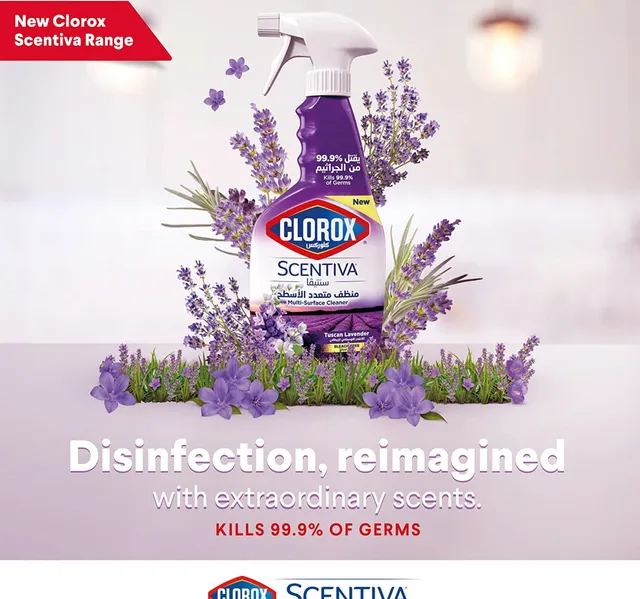 Clorox Multi Surface Cleaner Scentiva Tuscan Lavender 2 X 500 Ml