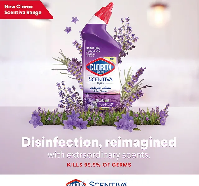 Clorox Scentiva Toilet Cleaner Tuscan Lavender Bleach Free 709 Ml