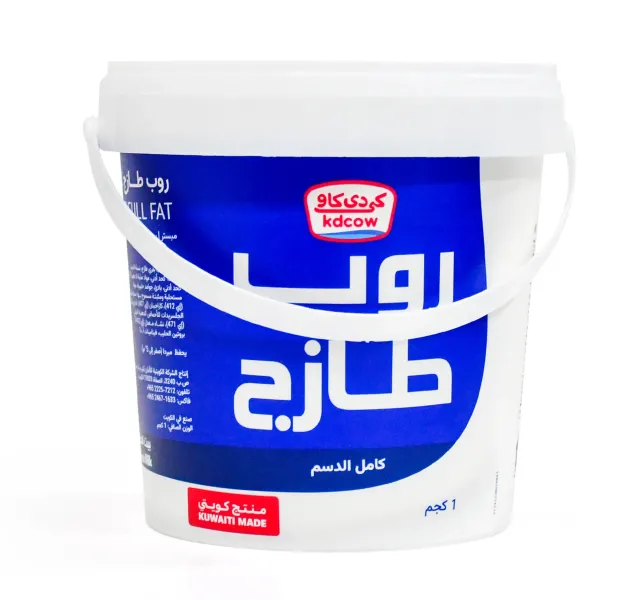 كي دي كاو زبادي طازج كامل الدسم 1 كجم
