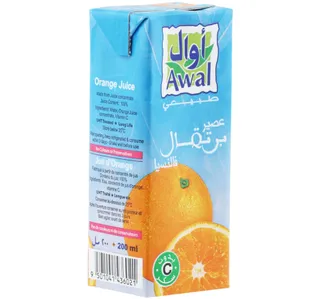 أول عصير برتقال فالنسيا 200 ml