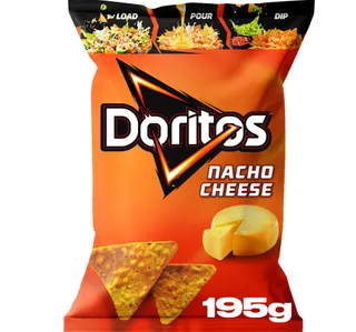 Doritos Nacho Cheese Tortilla Chips 195 G