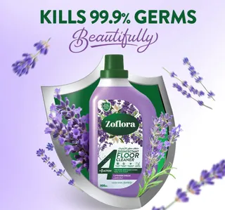 Zoflora Lavender Dream 4in1 Disinfectant Floor Cleaner 900 Ml