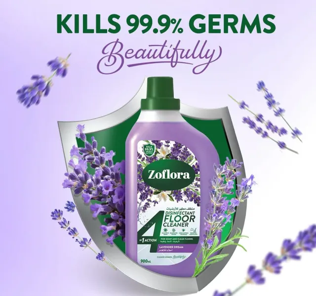 Zoflora Lavender Dream 4in1 Disinfectant Floor Cleaner 900 Ml