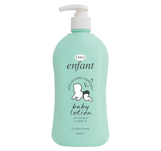 Leivy Enfant Baby Lotion With Vitamin E Jojoba Oil 450 Ml
