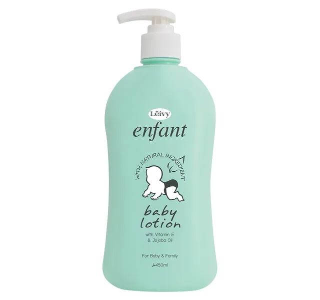Leivy Enfant Baby Lotion with Vitamin E & Jojoba Oil 450 ml