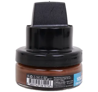 Solekers Cream Leather Wax Brown 50 g