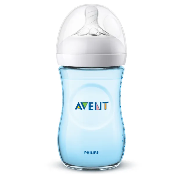 Philips Avent Natural Feeding Bottle Blue 260 ml 9003/21 1 pc