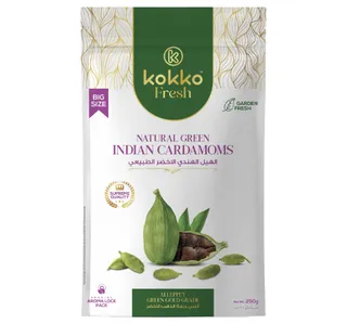 كوكو حبوب هل هندي أخضر طبيعي كبير 250 g