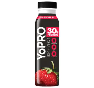 Yopro Triple Zero Strawberry Protein Milk 300 Ml