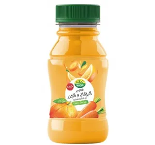 ندى عصير برتقال جزر مع فواكه مختلطة 200 Ml