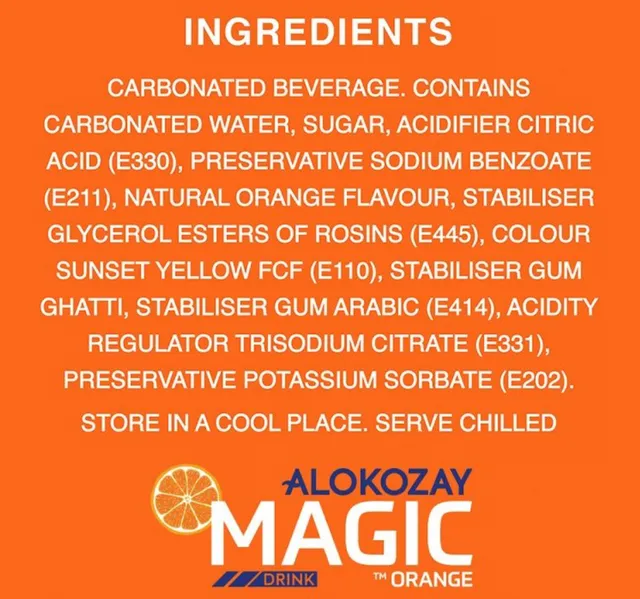 Alokozay Magic Orange Drink Can 250 ml
