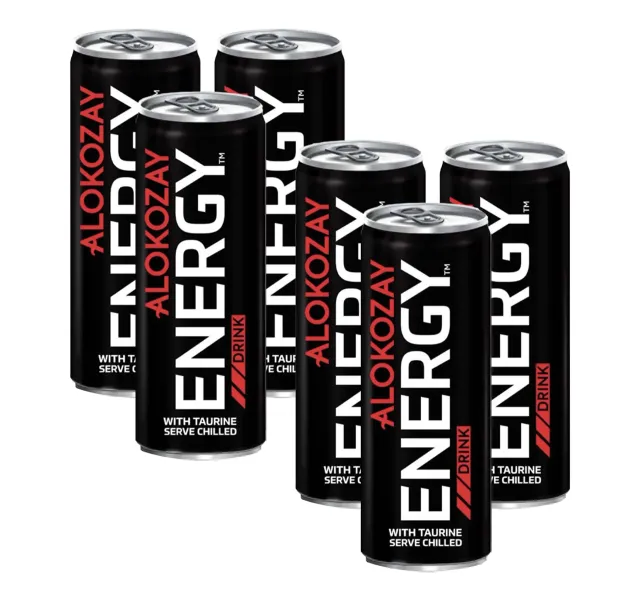 Alokozay Energy Drink With Taurine Can 250 Ml
