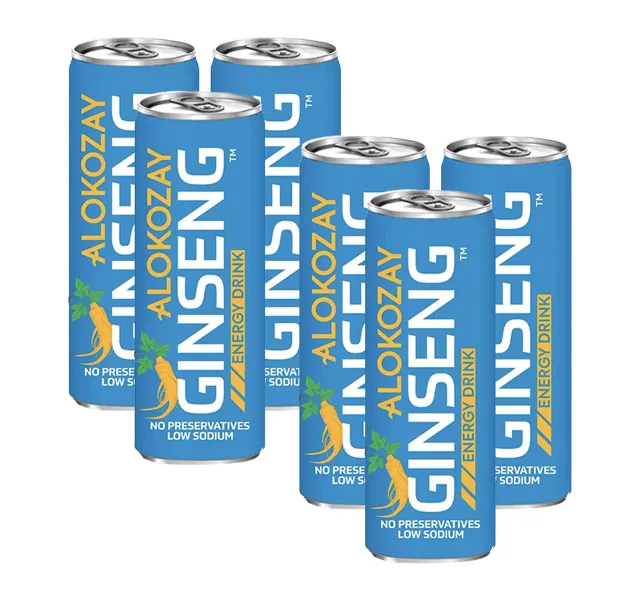 Alokozay Ginseng Energy Drink Can 250 Ml