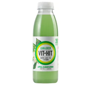 Vit Hit Lean Green Apple Edelflower Drink 500 Ml