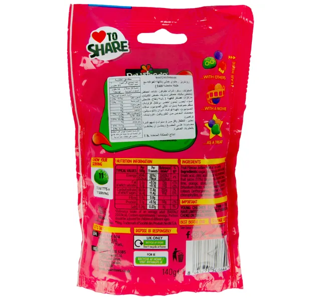 Rowntrees Tangy Jelly Tots 140 g