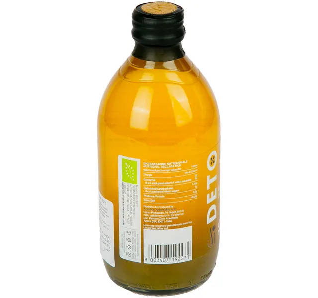 Andrea Milano Organic Apple Cider Vinegar with Lemon and Matcha 500 ml