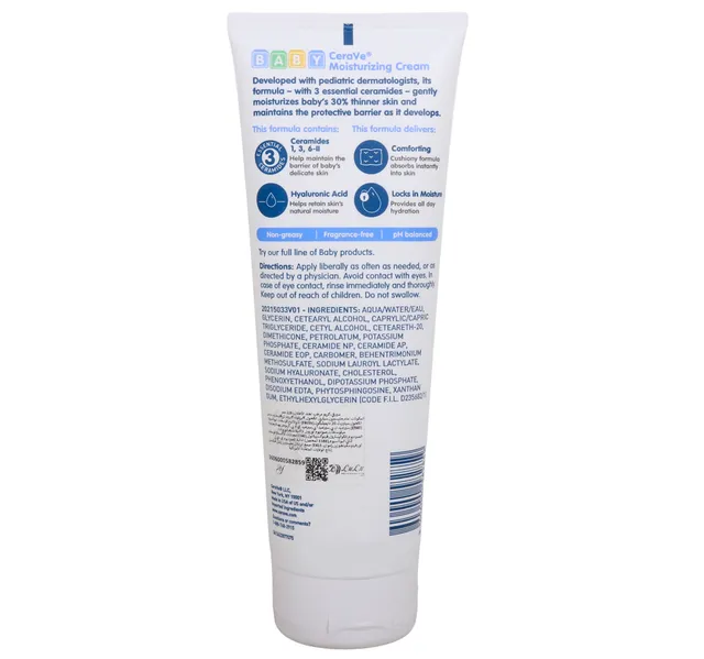 CeraVe Baby Moisturizing Cream No Fragrance 226 g