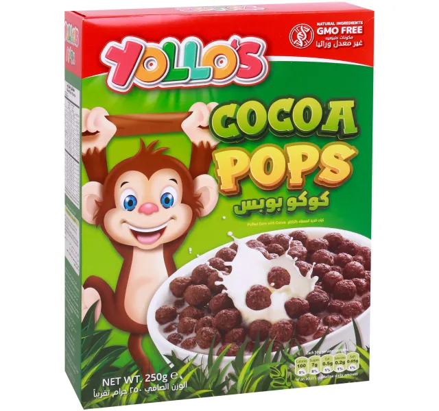 Yollo S Cocoa Pops 250 G