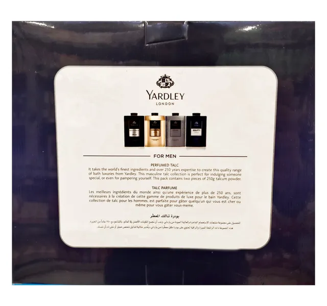 ياردلي لندن بودرة تلك معطرة متنوع 2 × 250 جم