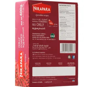 Nirapara Chilli Powder 400g