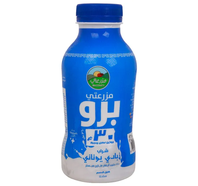 Mazzraty Low Fat Greek Yogurt Plain 360 Ml