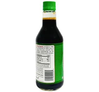 Kikkoman Less Sodium Soy Sauce 444 Ml