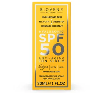 Biovene Barcelona Hyaluronic SPF 50 Anti Aging Sun Serum 30 ml