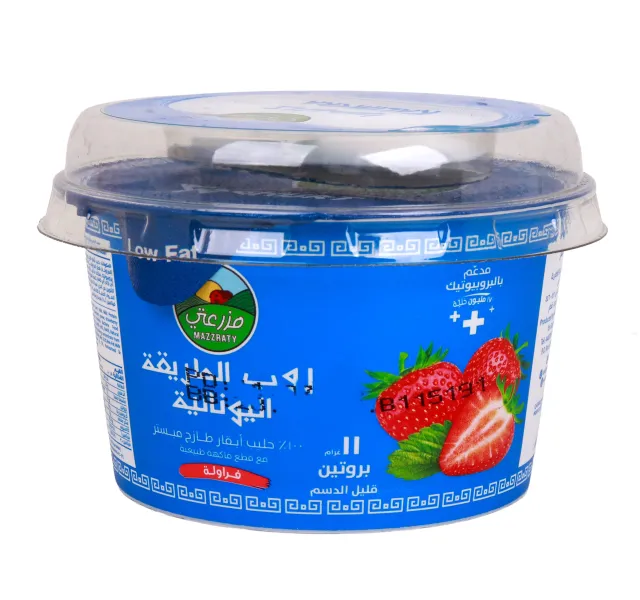 Mazzraty Low Fat Greek Style Strawberry Yoghurt 170 g