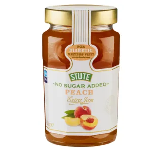 Stute No Sugar Added Peach Extra Jam 430 G