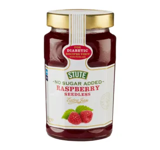 Stute No Sugar Added Raspberry Seedless Extra Jam 430 g