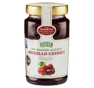 Stute No Sugar Added Morello Cherry Extra Jam 430 G