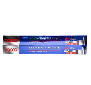 Papco Aluminum Foil 37.5 Sqft Value Pack 2 pcs