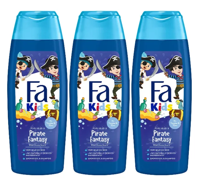 Fa Shower Gel Assorted 3 x 250 ml