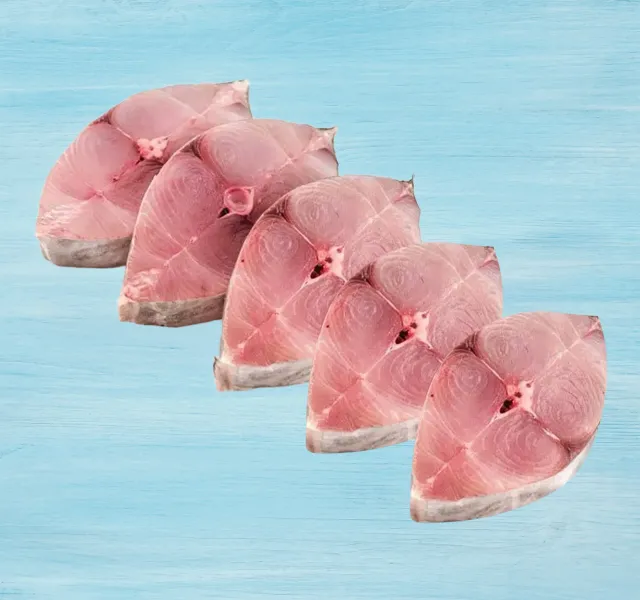 Fresh King Fish Steak Small 500 G