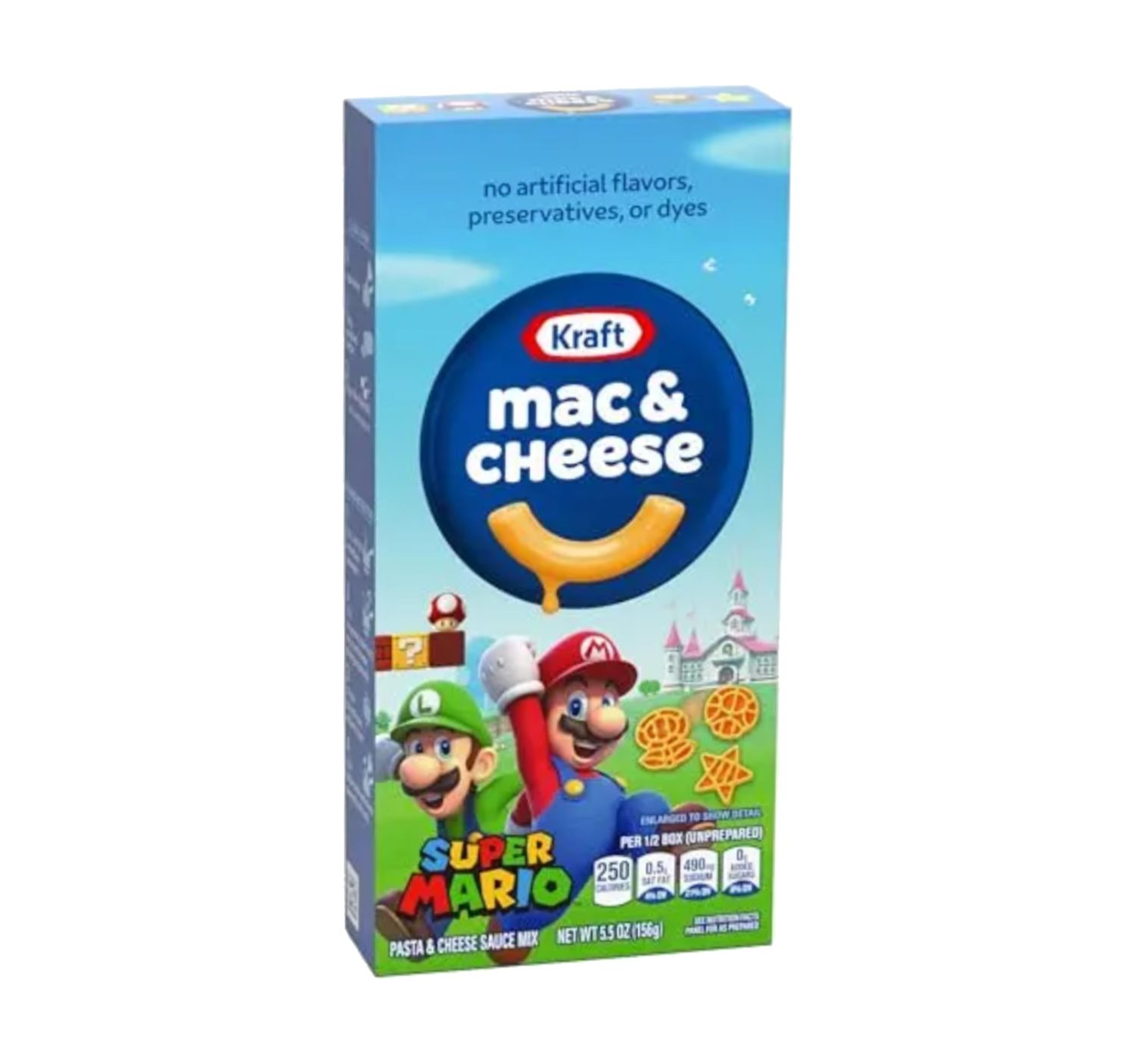 Kraft Super Mario Mac Cheese Dinner 156 G